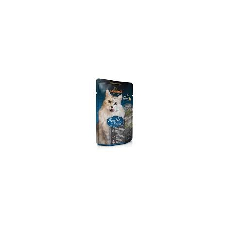Leonardo Trout & Catnip 85g консервы для взрослых кошек с форелью и кошачьей мятой