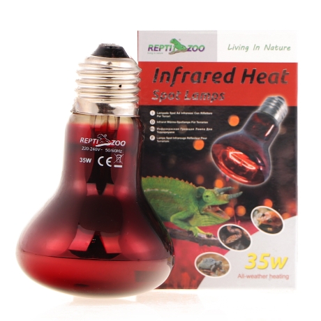 Repti-Zoo Infrared Heat 35W - инфракрасная лампа для обогрева