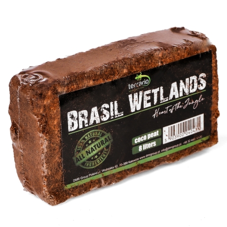 Terrario Brasil Wetlands 7l 650g - kookoskiust substraat