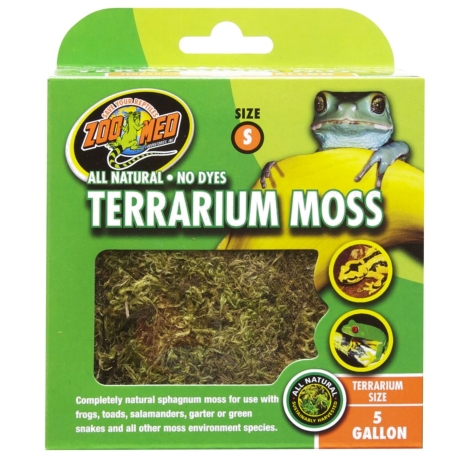 Террариум Zoomed Moss 1,64 л - торфяной мох