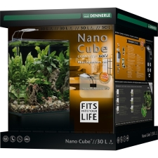 Dennerle NanoCube Complete+ SOIL - Power LED 5.0 - Akvaariumi komplekt - 30 liter
