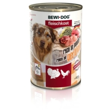 Bewi Dog Rich in Poultry konserv täiskasvanud koertele kodulinnulihaga, 800g
