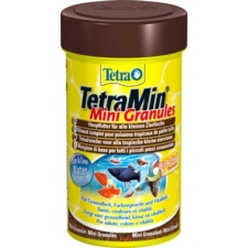 Tetra Min Mini Granules Основной корм в гранулах для небольших декоративных рыбок, 100мл
