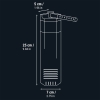 Dennerle Corner Filter 60 nurgafilter