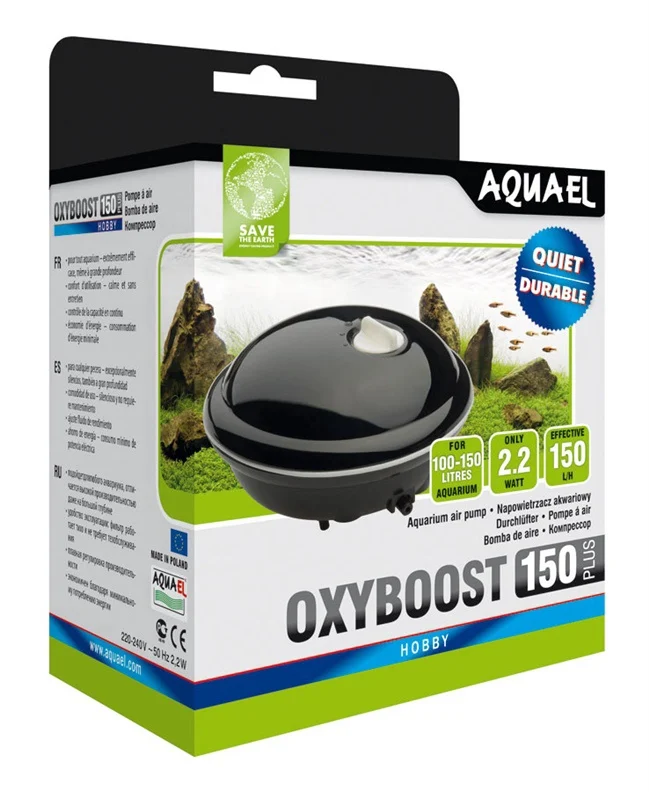 Aquael Oxyboost Apr-150 Plus akvaariumi õhukompressor (100-150l)
