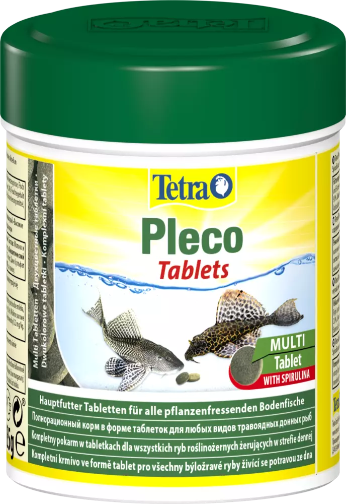 Tetra Pleco Tablets sööt rohusööjatele põhjakaladele, tablettidena, 120tk